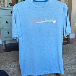 Vineyard Vines Light Blue Kids Tee with Logo